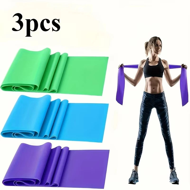 Yoga Resistance Band Multifunctional Fitness Elastic Bands Rehabilitation Training Pilates Agility Training Handy Gym Equipment