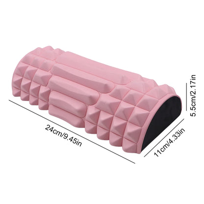 Foam Rollers for Muscle Massage EVA Yoga Column Back Massage Roller Soft Block Muscle Roller 24Cm for Bodybuilding