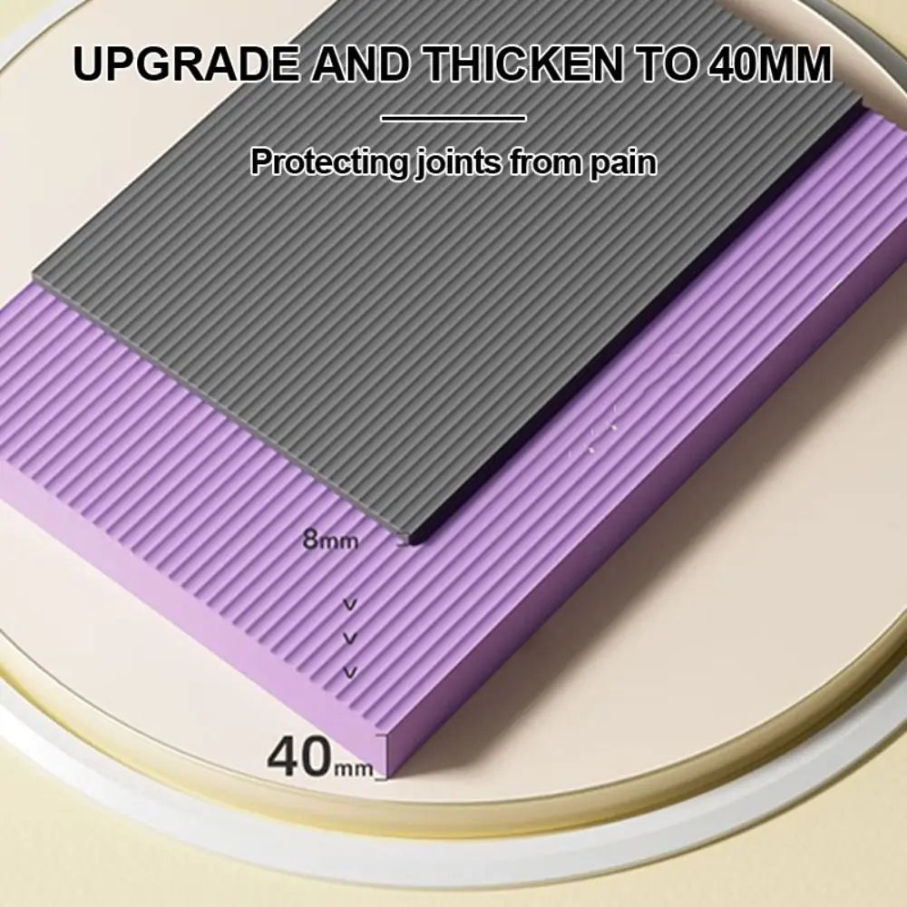 Durable NBR NBR Balance Pad Purple Black High Density Support Balance Pad Yoga Mat