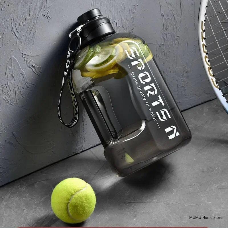 1.7L/2.7L/4L/5L Sports Water Bottle Gym Cycling Cup Portable Large Capacity Water Bottle for Fitness Camping Men Water Kellte