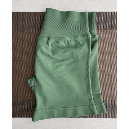 Shorts Seamless Yoga Pants Women'S Fitness Outfits Shark Bite Shorts for Gym Running Cycling Bike Wear Leggings