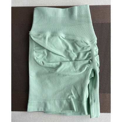 Shorts Seamless Yoga Pants Women'S Fitness Outfits Shark Bite Shorts for Gym Running Cycling Bike Wear Leggings
