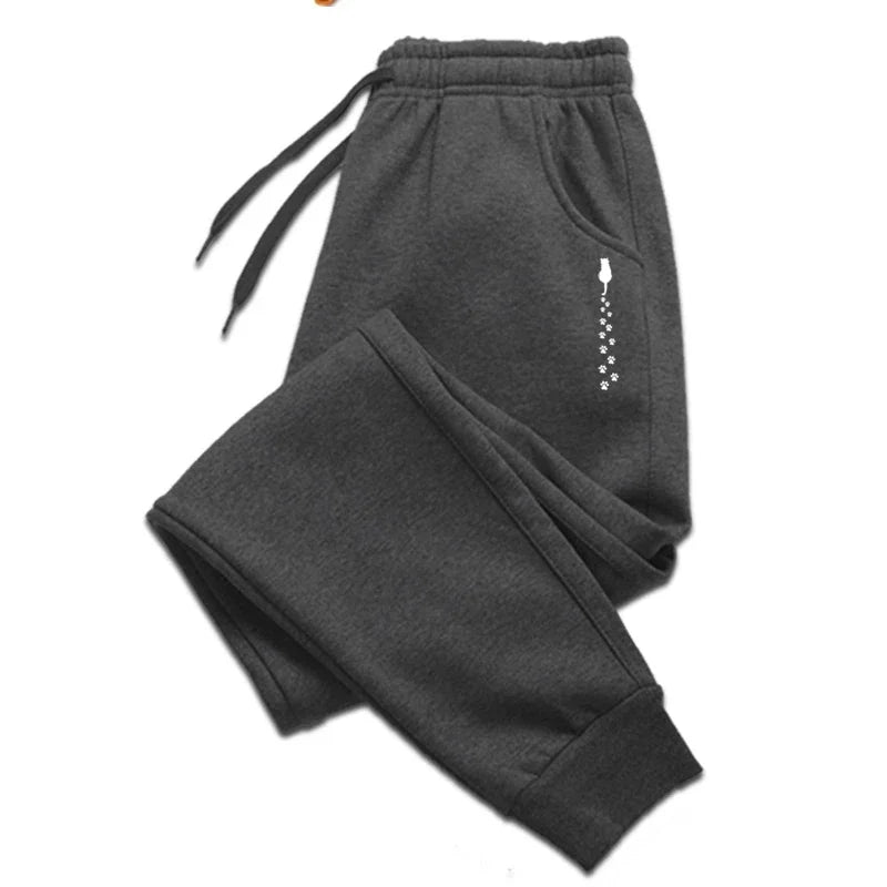 2025 New Fashion Baggy Printed Versatile Comfortable Trousers for Outdoor Women'S Casual Sport Sweatpants