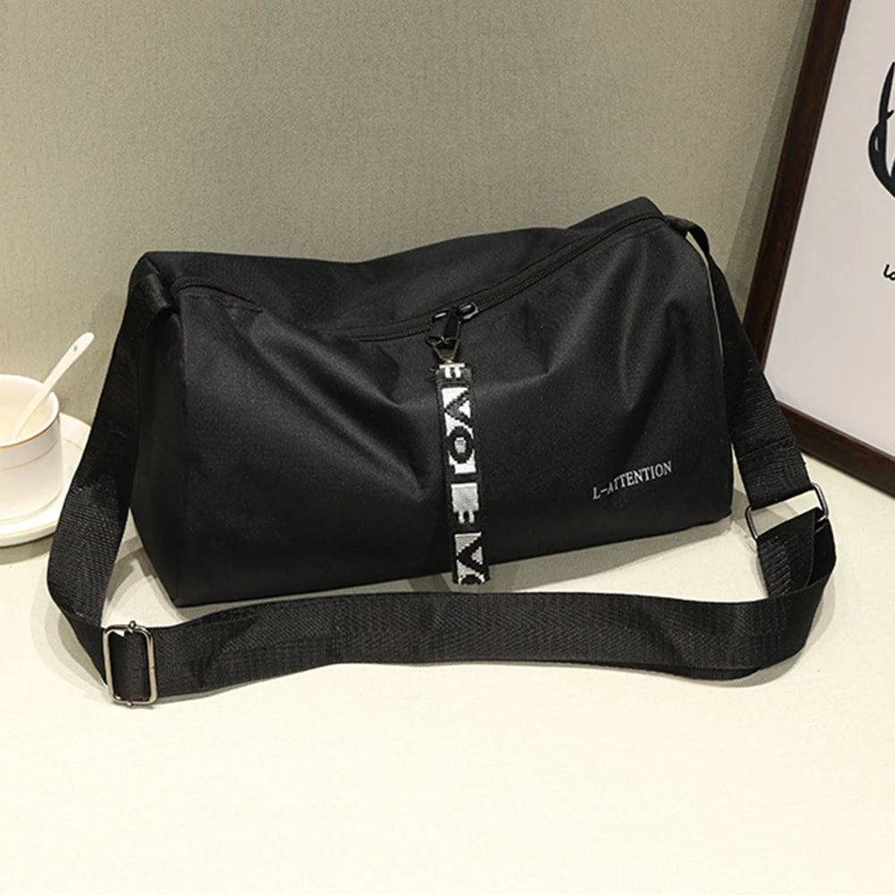 Fashion Outdoor Fitness Gym Bags Multifunction Sport Gym Storage Bag 600D Nylon Adjustable Strap for Weekend Training