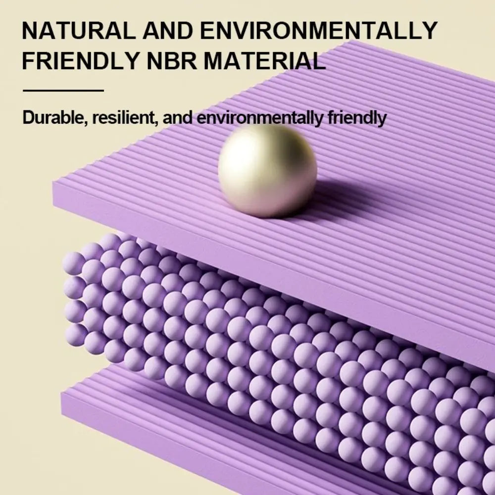 Durable NBR NBR Balance Pad Purple Black High Density Support Balance Pad Yoga Mat