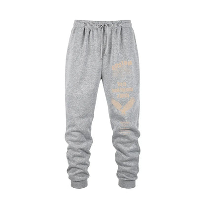 New Autumn Men'S Sweatpants Europe and the United States Long Sports Leisure Fitness Training Pants Jogger Drawstring Male Pants