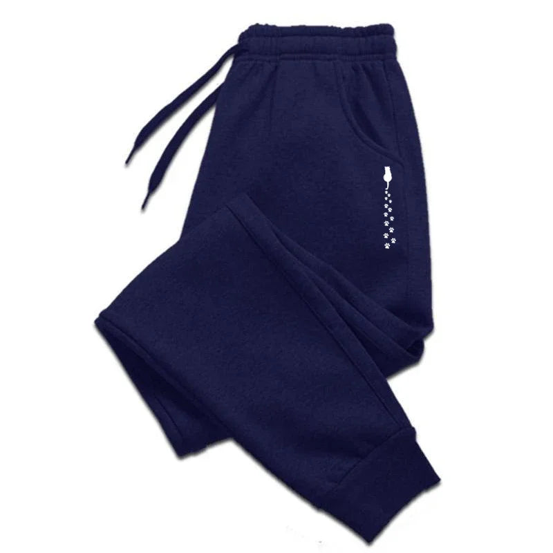2025 New Fashion Baggy Printed Versatile Comfortable Trousers for Outdoor Women'S Casual Sport Sweatpants