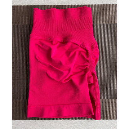 Shorts Seamless Yoga Pants Women'S Fitness Outfits Shark Bite Shorts for Gym Running Cycling Bike Wear Leggings