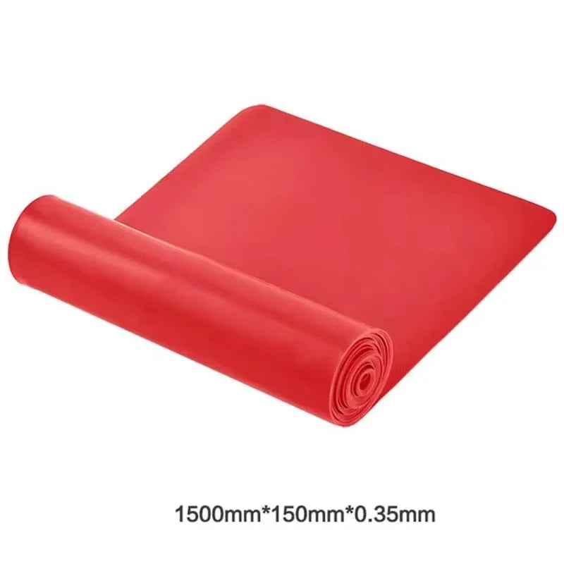 Yoga Resistance Band Multifunctional Fitness Elastic Bands Rehabilitation Training Pilates Agility Training Handy Gym Equipment